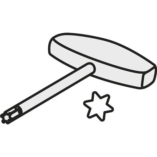 Pramet Torx-Schlssel ISO SDR T20-T Bruttogewicht 52,5g (SDR T20-T)