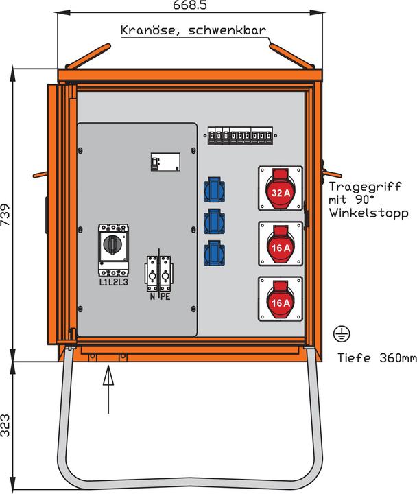 Walther Werke Distribution cabinet WV0270R1