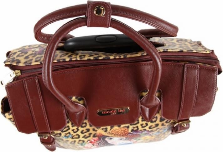 Actual product image Nicole Lee Rolling Business" New York travel bag