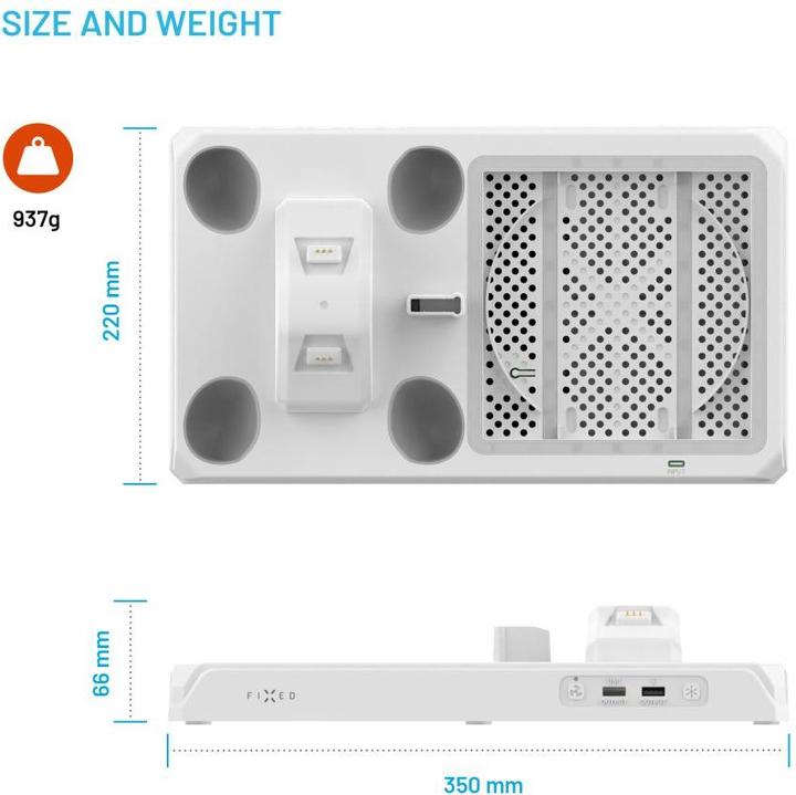 Image du produit Fixed Station multifonctions pour Xbox Series X et S, blanc (Xbox Series S, Xbox Series X)