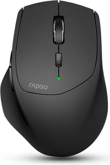 Actual product image Rapoo - MT550 - Bluetooth Maus - Kabellose Maus, Schwarz (Wireless)