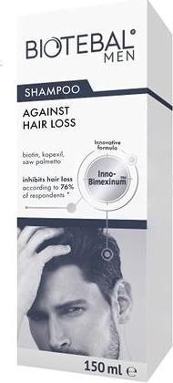 Immagine prodotto Biotebal Shampoo per uomini contro la caduta dei capelli 150ml (150 ml, Shampoo liquido)