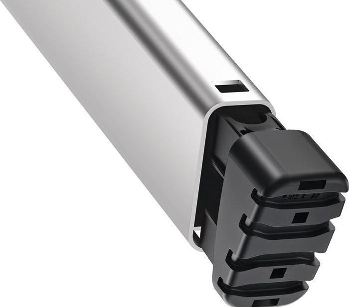 Actual product image Hailo Aluminium safety ladder L100 TopLine, 3 steps (Stepladder, 70 cm)