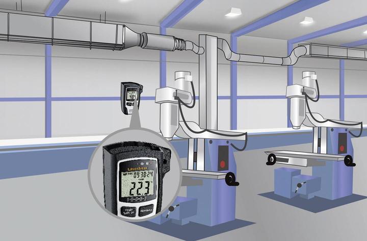 Produktbild Laserliner Luftfeuchtemessgerät (Hygrometer) ClimaData Box