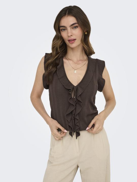 Image du produit Only Onlnelly Sl V-Neck String Cardigan Knt (L)