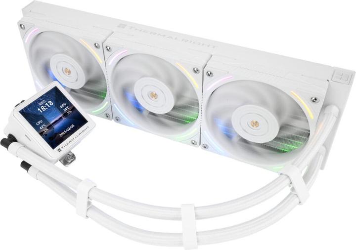 Actual product image Thermalright Kit Watercooling AIO Frozen Vision V2 RGB - 360mm (Blanc)