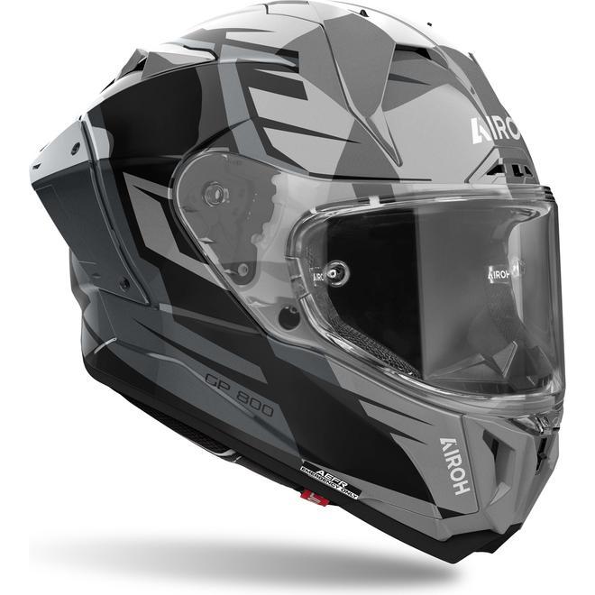 Airoh, Casco da moto, Gp800 Master Metallic Gloss Helm (S)