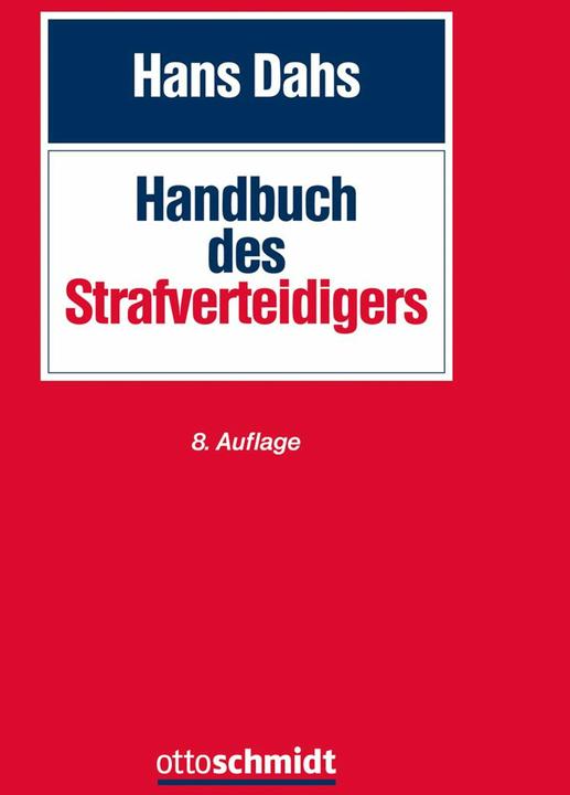 Energie-Label Handbuch des Strafverteidigers (Deutsch, Felix Rettenmaier, Hans Dahs, 2014)