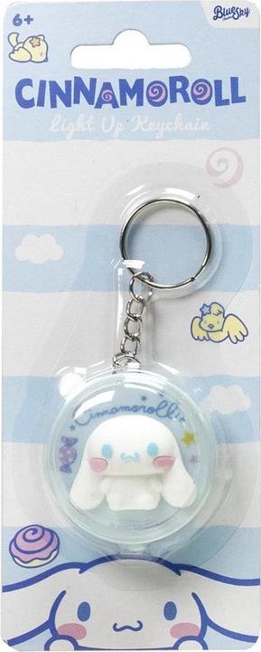 Actual product image Hello Kitty & Friends Sanrio Cinnamoroll Light Up Keyring