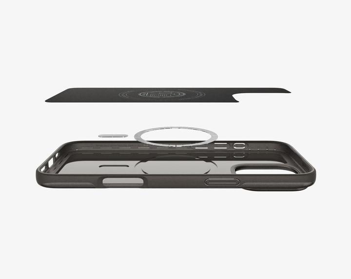 Image du produit Spigen Étui Thin Fit Mag Magsafe pour iPhone 16 Pro 6,3" gunmetal (Apple iPhone 16 Pro)