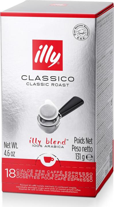 Actual product image Illy Classico (18 x Port.)