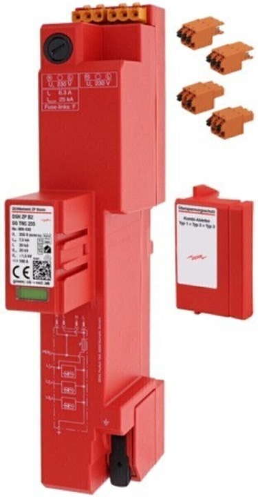 Produktbild Dehn DEHNshield ZP Basic DSH ZB 909430 B2 SG TNC 255 Kombiableiter Typ1+2