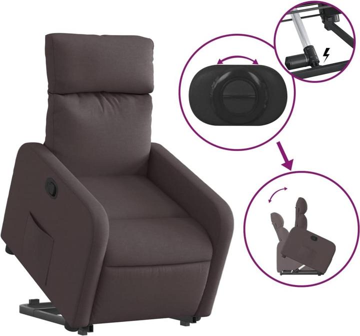Image du produit vidaXL Relaxsessel mit Aufstehhilfe