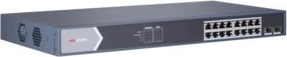 Actual product image Hikvision DS-3E0518P-E/M (16 ports)