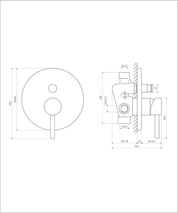 Produktbild Omnires Y1235BL