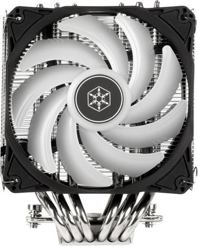 Immagine prodotto Silverstone SST-HYD120-ARGB-V2, raffreddatore di CPU AR8 (153 mm)