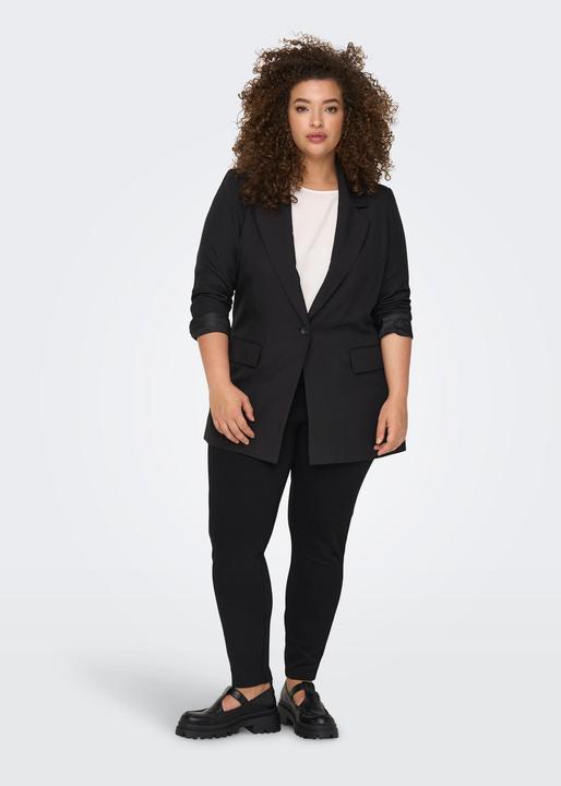 Actual product image Only Curvy Plain Blazer (52)