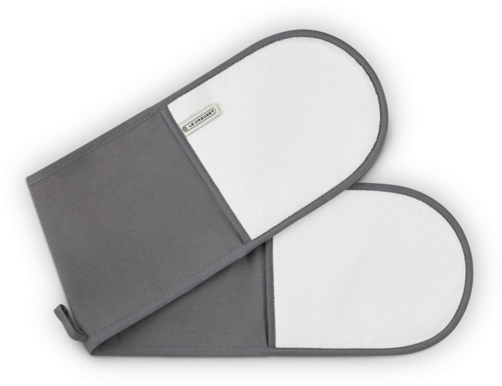 Actual product image Le Creuset Double glove classic (Terry, Canvas, 100% cotton)