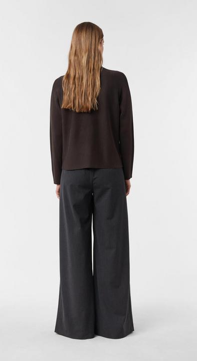 Image du produit Comma Strickpullover Viskosestretch-Pullover mit Rippdetails (46)