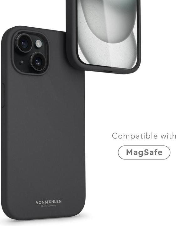 Immagine prodotto Vonmählen Eco Silicone Case for iPhone 15 Plus - Navy (Apple iPhone 15 Plus)