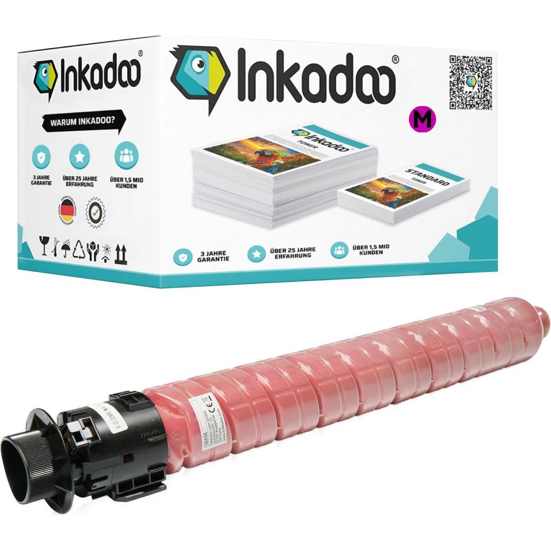 Inkadoo, Toner, Toner kompatibel mit Ricoh 842286 Toner