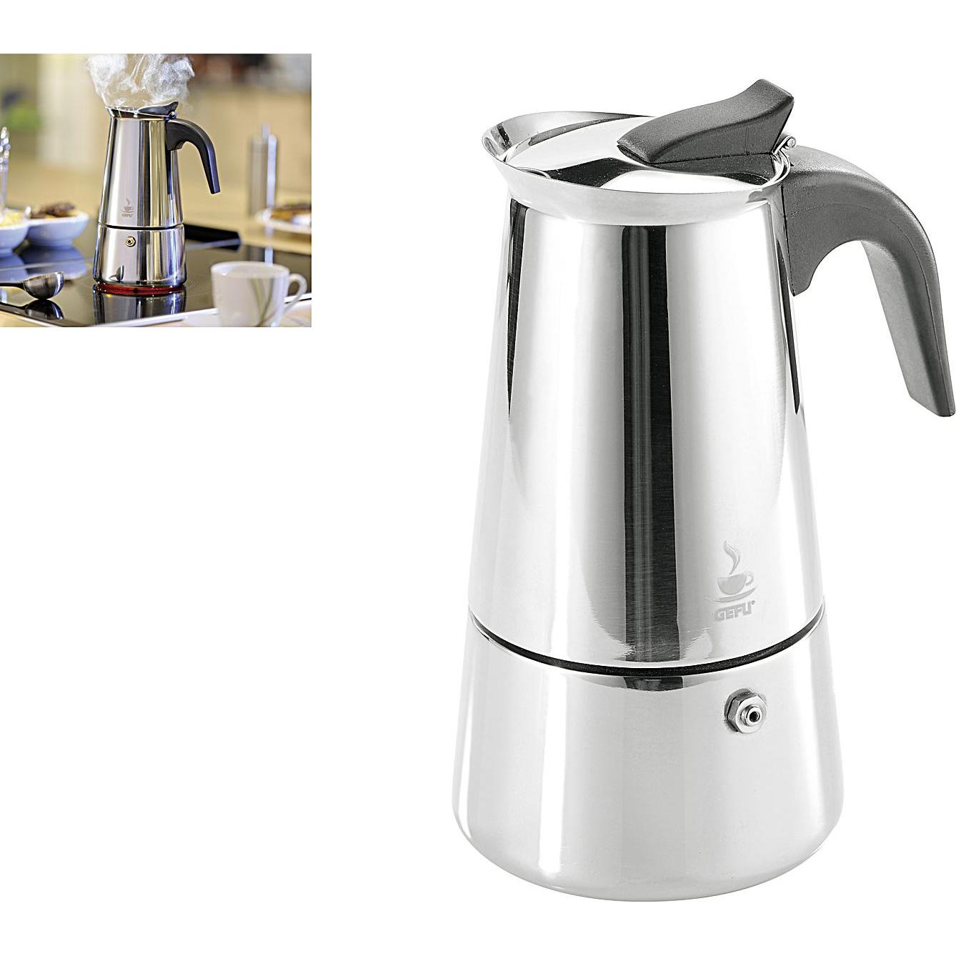 Thumbnail - GEFU Emilio, Espressokocher, Silber