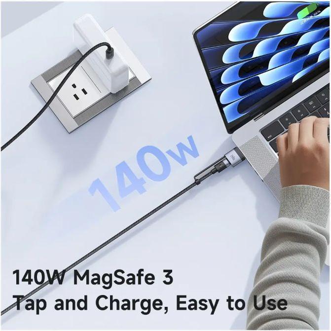 Image du produit Mcdodo Kit 2 en 1, USB-C vers USB-C & MagSafe 3 (2 m, 240 W)