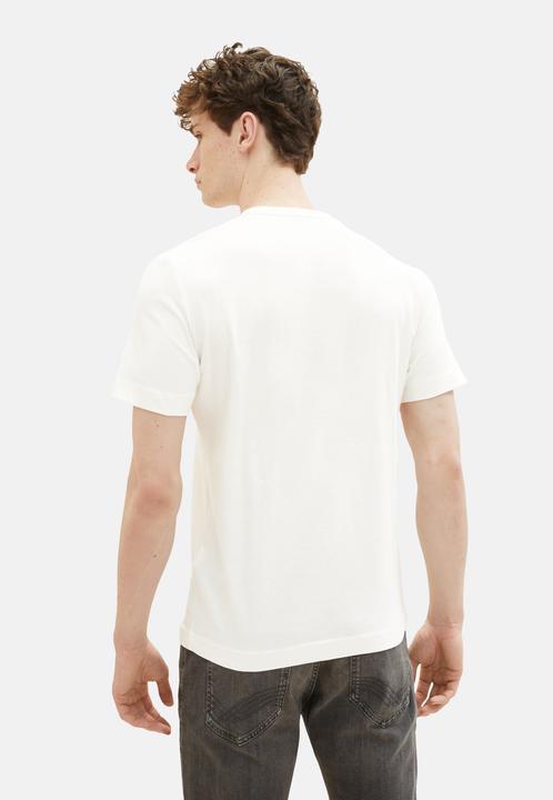 Produktbild Tom Tailor T-Shirt Kurzarmshirt mit Rundhalsausschnitt und Foto-Print (XXL)