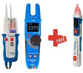 Produktbild Peaktech P 1096 Zweipoliger AC/DC-Spannungsprüfer (CAT III 1000V, CAT IV 600V)
