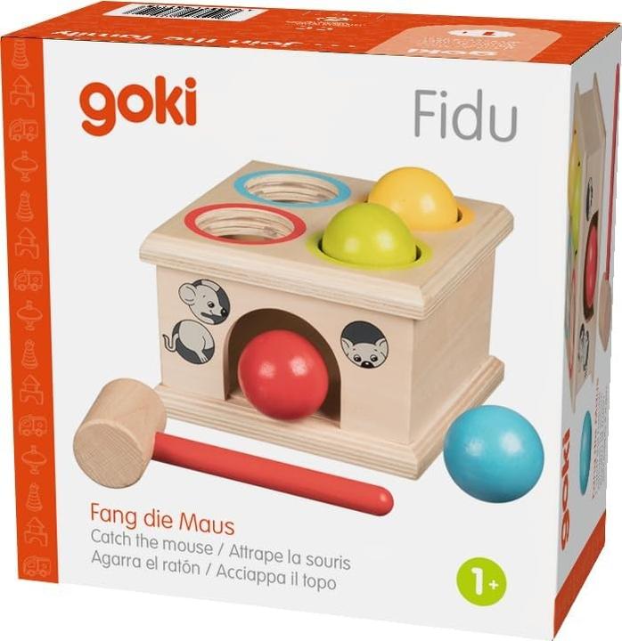 Actual product image Goki Knocking game Catch the Mouse