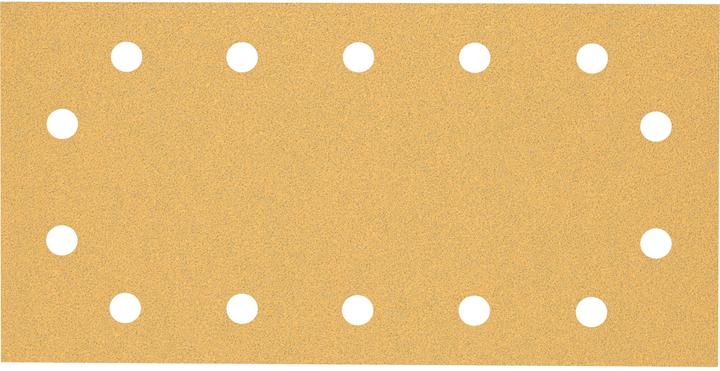 Productafbeelding Bosch Professional Zubehör Expert C470 Schuurpapier met 14 gaten voor vlakschuurmachine, 115 x 230 mm, G 80, 10 stuks. (80)
