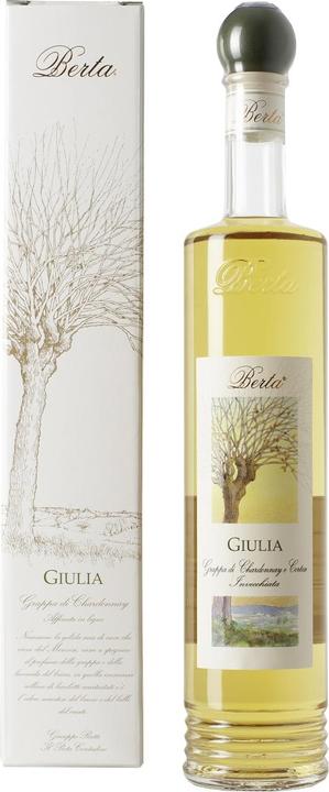 Produktbild Berta Grappa Giulia Affinata Grappa Chardonnay (1 x 70 cl)