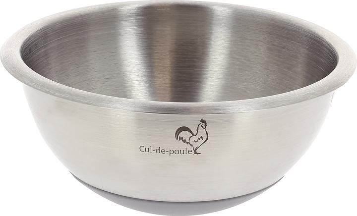 de Buyer Klopkom rond Ø 20cm, bodem met siliconen coating (20 cm, 2.10 l, 1 x)