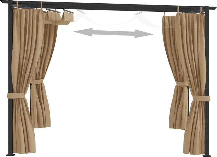 Image du produit vidaXL Pavillon (300 cm, 300 cm)
