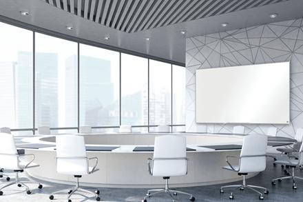 Produktbild Nobo Magnethaftendes Whiteboard Impression Pro 120 cm x 180 cm (180 x 120 cm)
