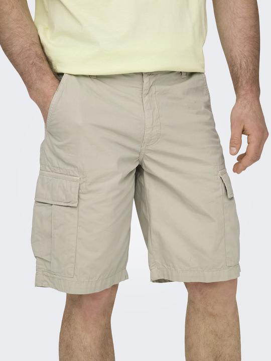Actual product image Only & Sons Cargoshorts Loc kurze Hose mit vielen Taschen (M)
