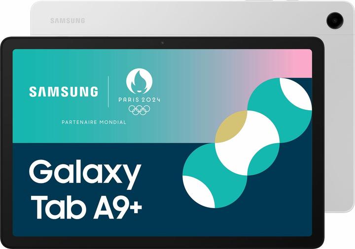 Actual product image Samsung Galaxy Tab A9+ (WLAN only, 11", 128 GB, Silver)