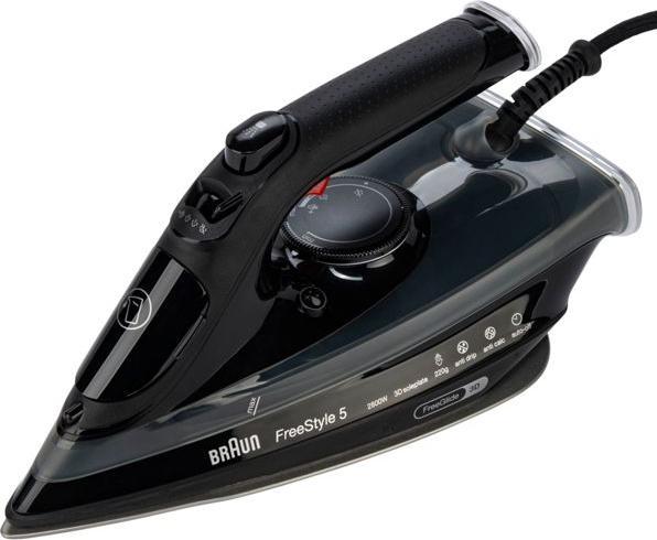 Produktbild Braun TexStyle 5 SI 5088 BK Trocken- & Dampfbügeleisen EloxalPlus soleplate (220 g/min)