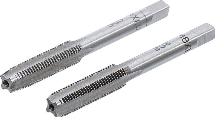 Image du produit BGS Tarauds et filières pré-taraud et filière M8 x 1,0 mm 2 pièces