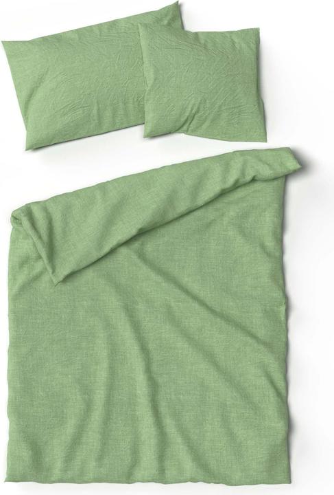 Image du produit Lotus Bettwaren Parure de lit en lin uni (Taie d'oreiller, 65 x 100 cm)