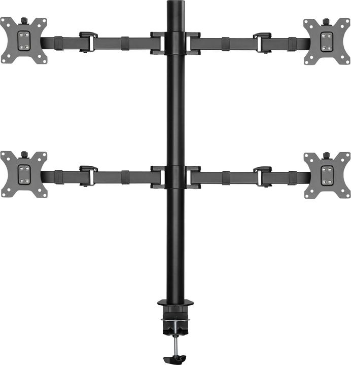 Actual product image SpeaKa Professional Quad Monitor Mount 43.2 cm (17") - 81.3 cm (32") (Table, 32")