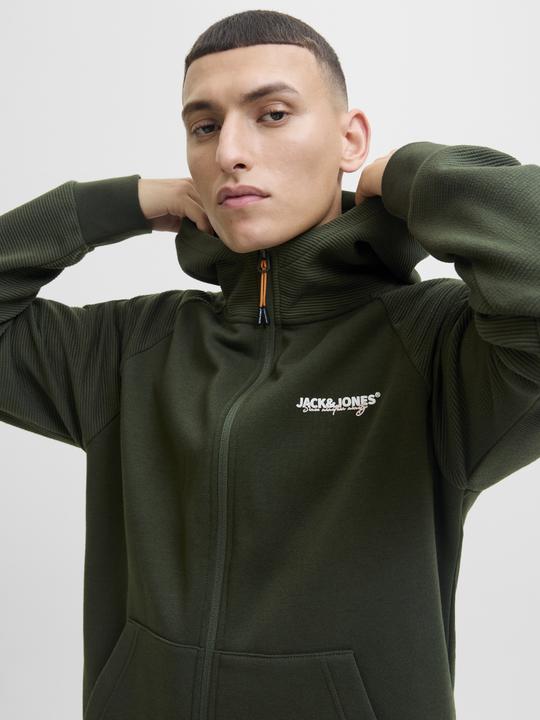 Produktbild Jack & Jones Jacke THATCHER Kapuzensweatjacke (L)