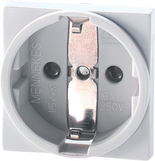 Actual product image Mennekes Schuko socket