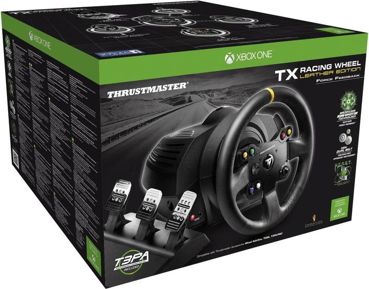 Produktbild Thrustmaster TX Racing Wheel Leather Edition (PC, Xbox One X, Xbox Series X, Xbox One S, Xbox Series S)