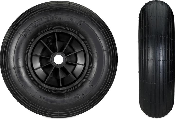 Actual product image Relaxdays Wheelbarrow Tyre, 4.