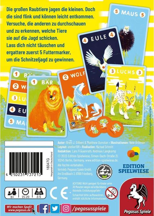 Produktbild Pegasus Schnitzeljagd (Deutsch, 2 - 5 Spieler)