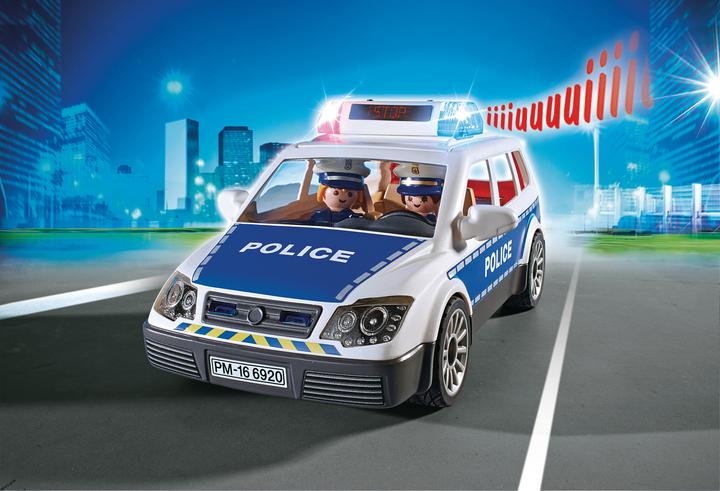Immagine prodotto Playmobil Auto di pattuglia della polizia (6920, Playmobil Città d'azione)