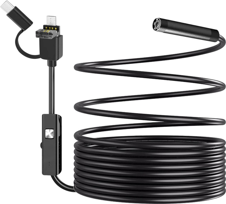 Immagine prodotto Avizar Telecamera endoscopica USB-C, Micro-USB, Connettori USB