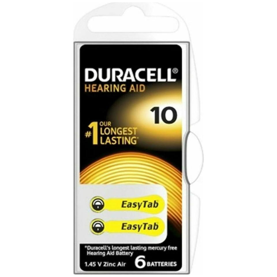 Duracell EasyTab 10 (6 pz., PR70), Batterie + pile