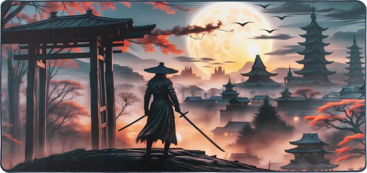 Actual product image Blackstorm Samurai Mouse Pad, 40 × 80 cm
